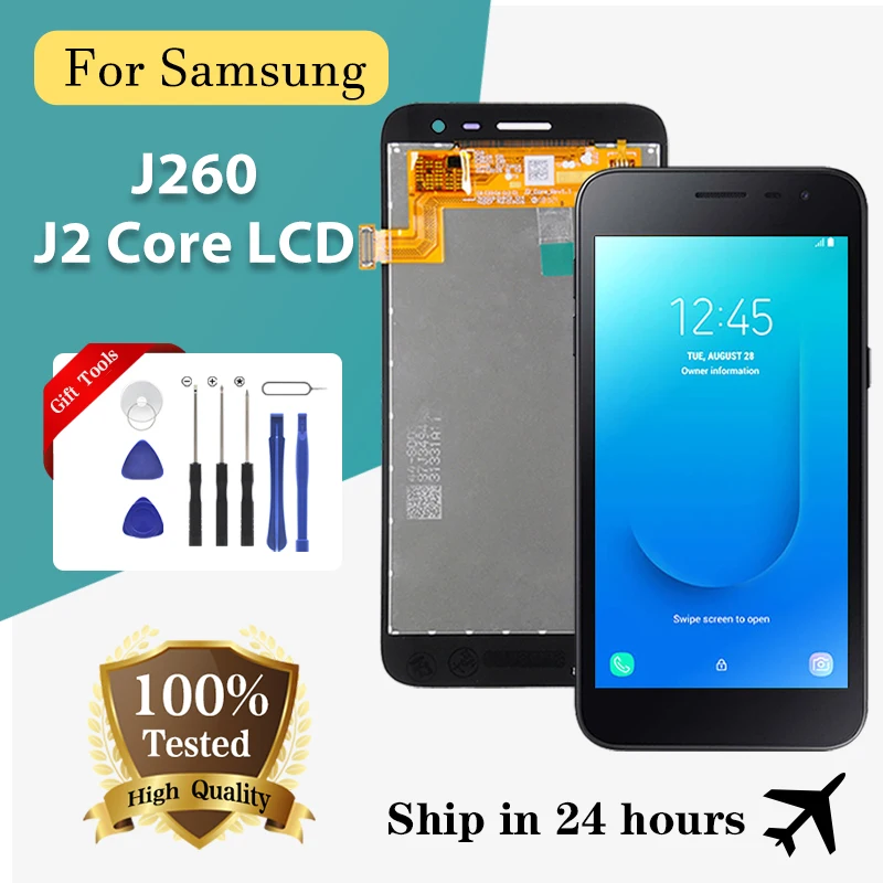 

Brand New 5.0 Inch 2018 J2 Core Display For Samsung Galaxy J260 Lcd Touch Screen Digitizer SM-J260F Assembly Free Ship
