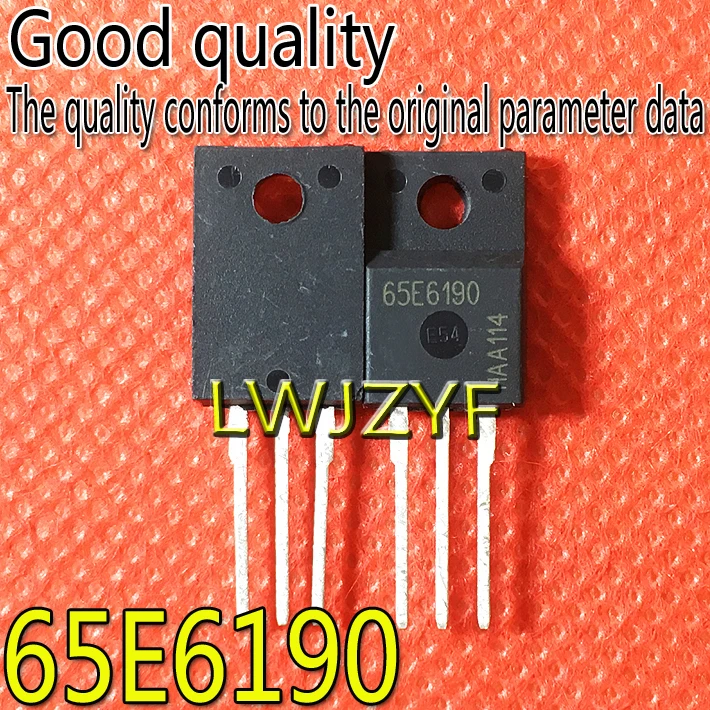 

New 65E6190 IPA65R190E6 TO-220F 650V 20.2A MOSFET Fast shipping