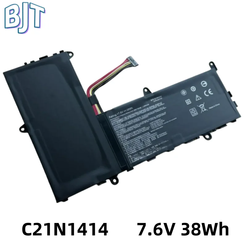 Фото Новая аккумуляторная батарея для ноутбука 7.6V 38Wh 4Cell C21N1414 для ASUS EeeBook X205T X205TA X205TA-1A X205TA-1B F205TA F205TA-FD0015BS №1