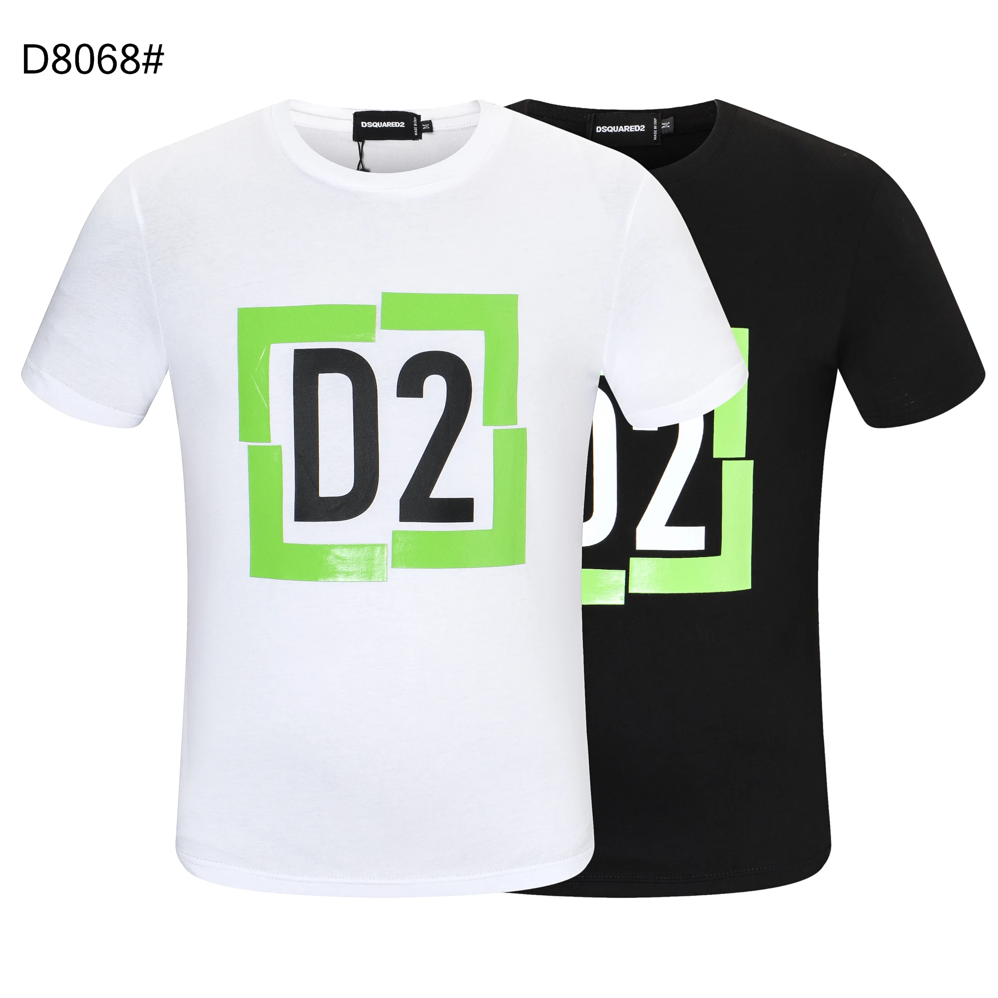 

Dsquared2 Summer New Men/Women 100% Cotton Casual Fashion Trend Dsq2 Letter Print Crew Neck T Shirt Gifts for Friends GiftsD8068
