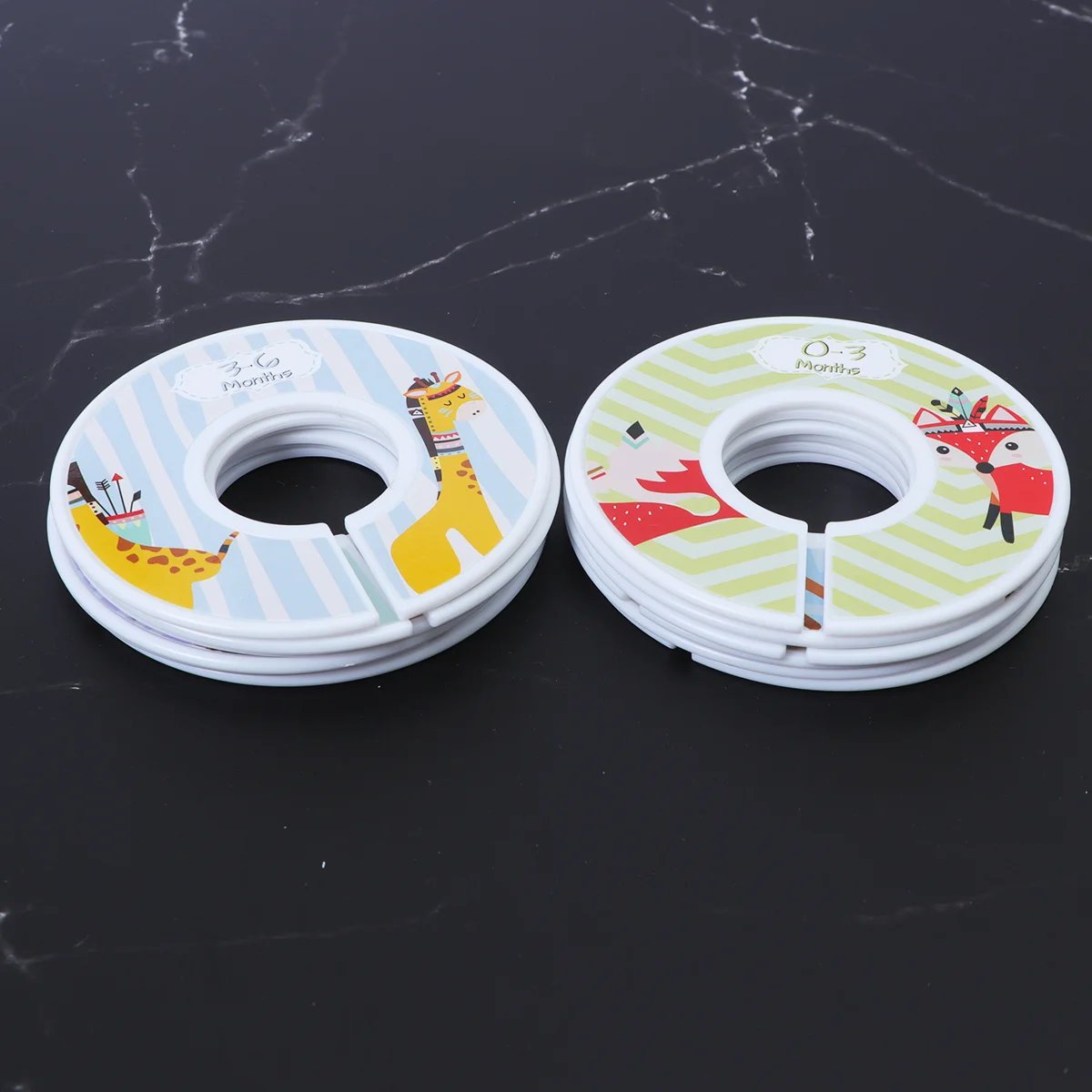 

12 Pcs Clothes Size Dividers Baby Clothes Age Dividers Market Size Dispaly Infant Closet Dividers Clothing Size Dispaly