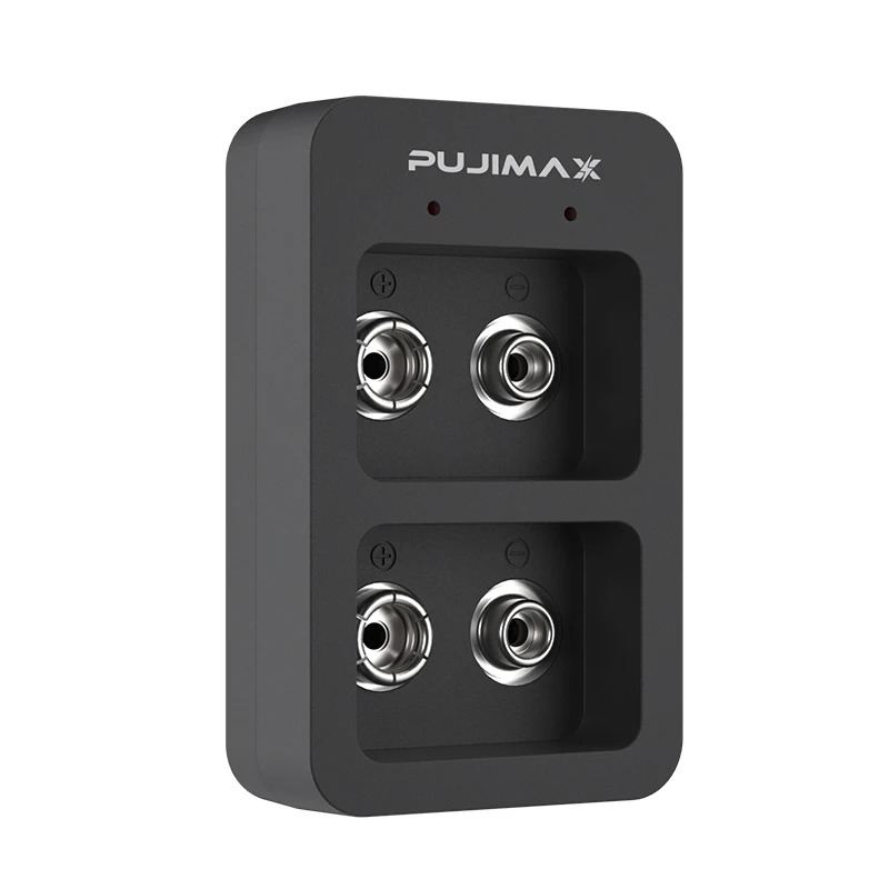 

Smart Fast Battery Charger 2 Slots 9V With LED Indicators USB Cable For 9V Ni-MH/Ni-Cd/Li-ion Rechargeable Batteries