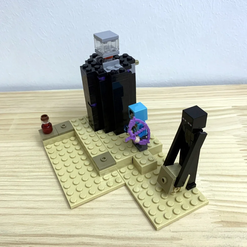 246 шт. строительные блоки The End Battle Dragon модель Fit 21151 игрушки на день рождения