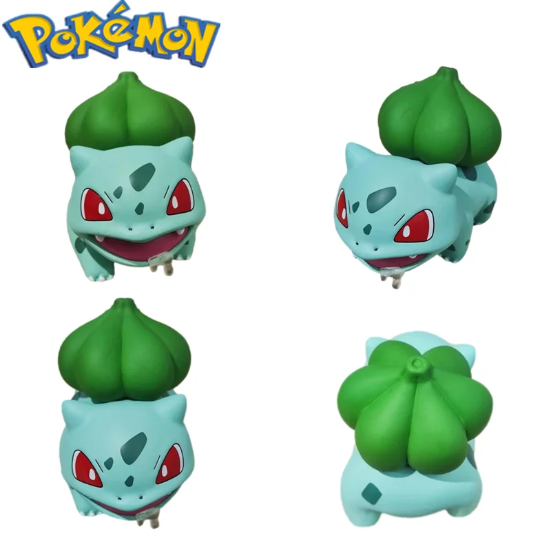 

Модель комнаты в виде покемона drool Bulbasaur, настольное украшение, украшение, детские игрушки, Рождественский подарок на день рождения, японско...