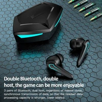 p30 wireless gaming earphone headset tws bluetooth 5 1 stereo earbuds ultra low latency with microphone for huawei xiaomi