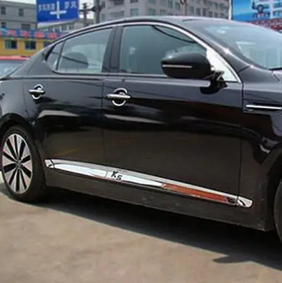 

High quality ABS Chrome body side moldings side door decoration for 2012-2015 KIA Optima/K5
