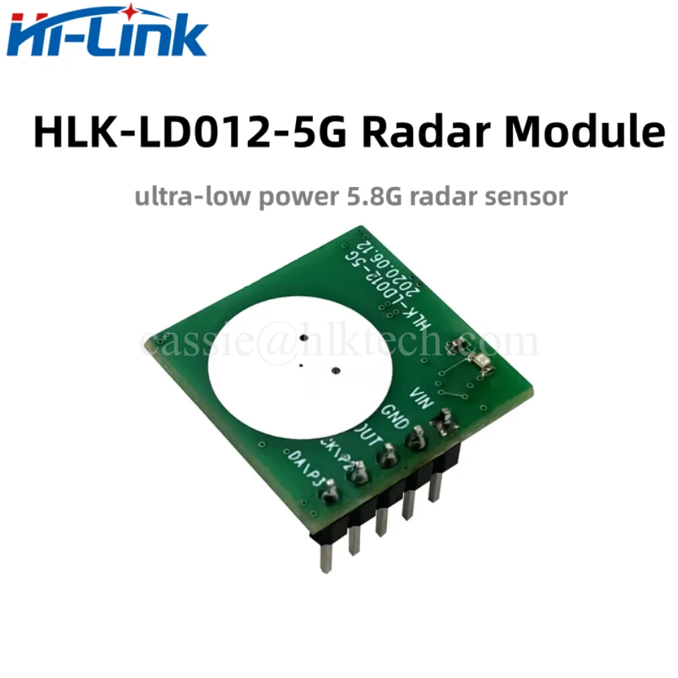 Модуль радара Hi-Link с датчиком 5 8G лампочка со сверхнизким энергопотреблением