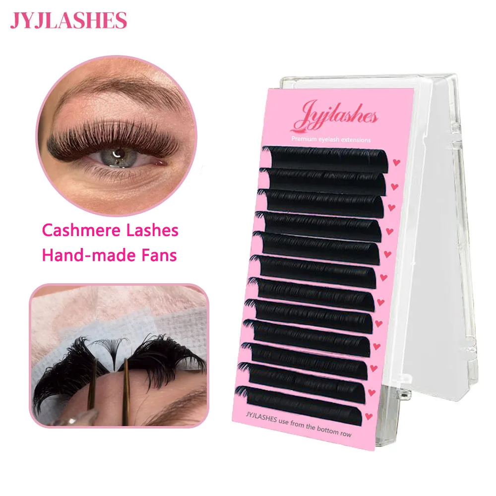JYJLASHES кашемировые классические ресницы увеличение объема отдельные наращивание
