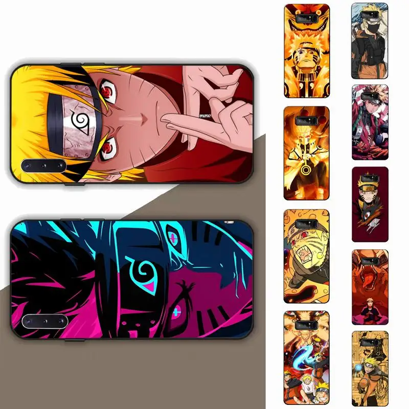 

BANDAI Anime Naruto Uzumaki Phone Case for Samsung Note 5 7 8 9 10 20 pro plus lite ultra A21 12 72