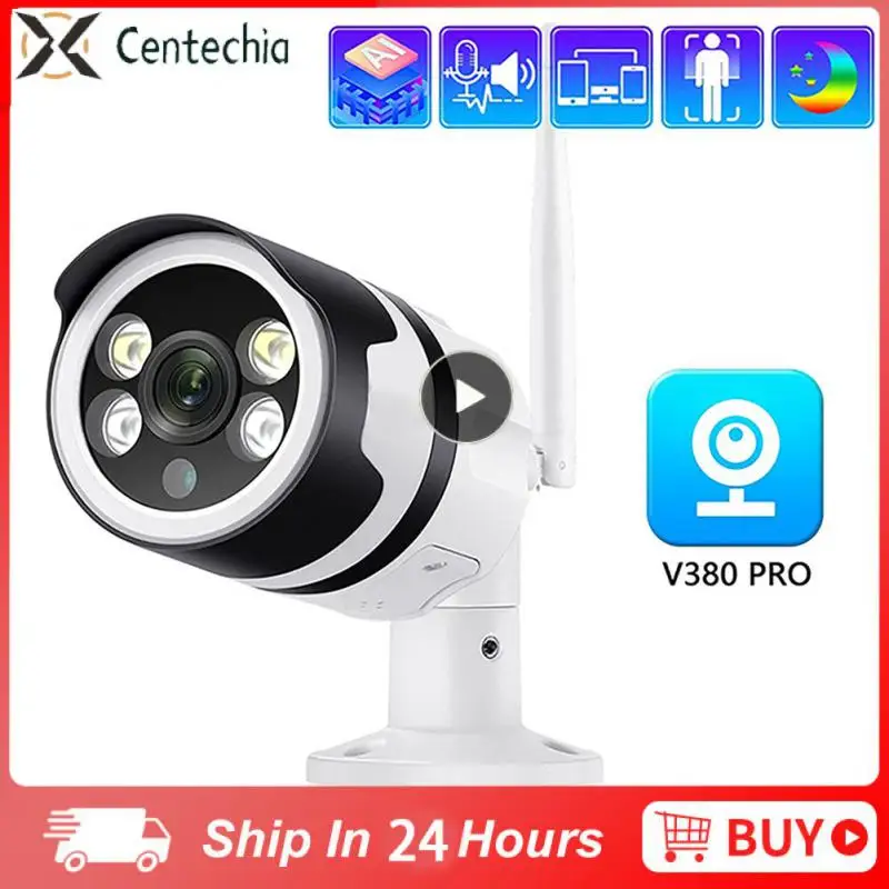 

Outdoor Camera 200w Pixel 1080p Security Camera Night Waterproof Wireless Ai Ip Camera Security Protection 1080p 2mp