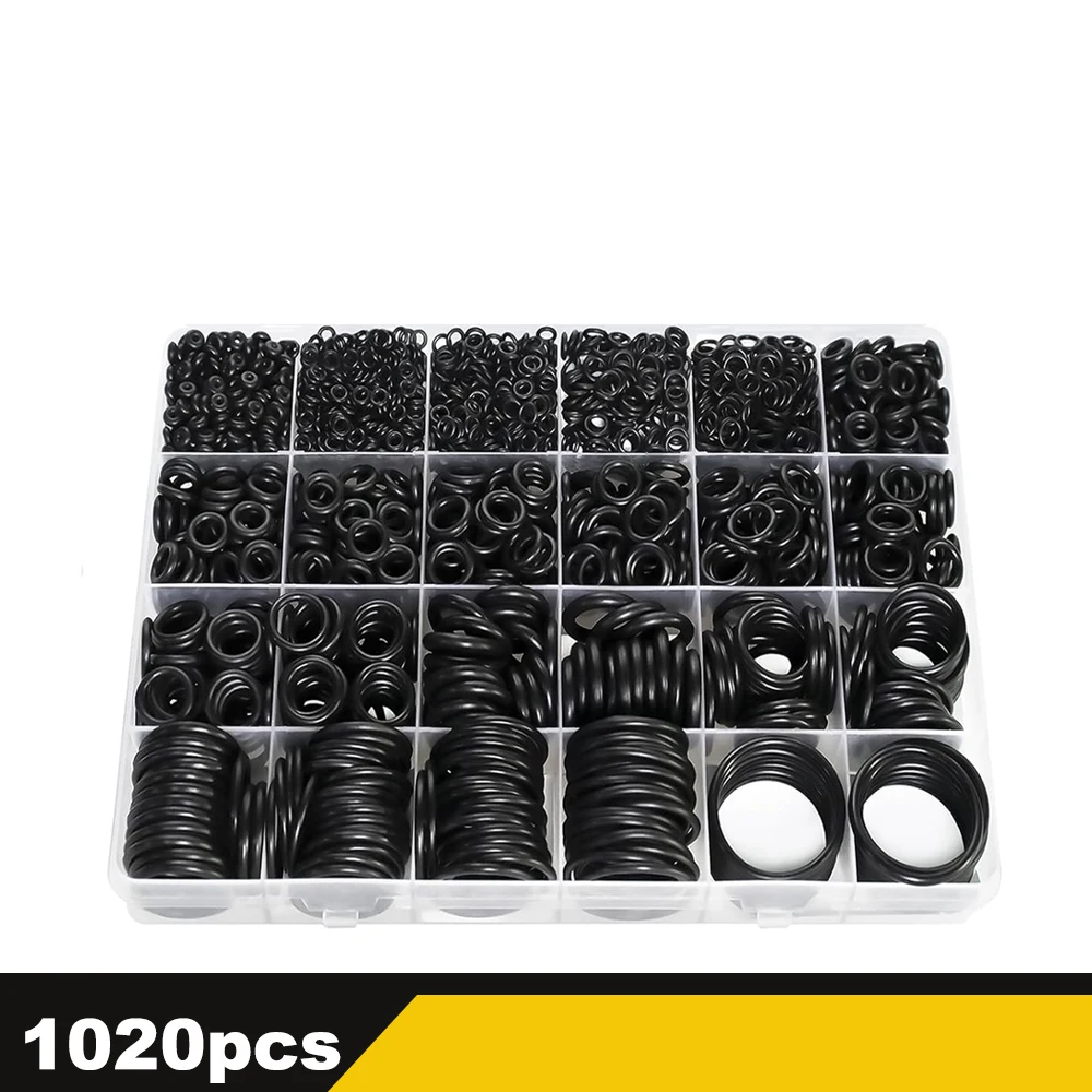 

428/1020 шт., набор уплотнительных колец из нитриловой резины для автомобильного гидравлического крана, сантехника, мойка высокого давления, уплотнительные кольца, прокладки, автоаксессуары