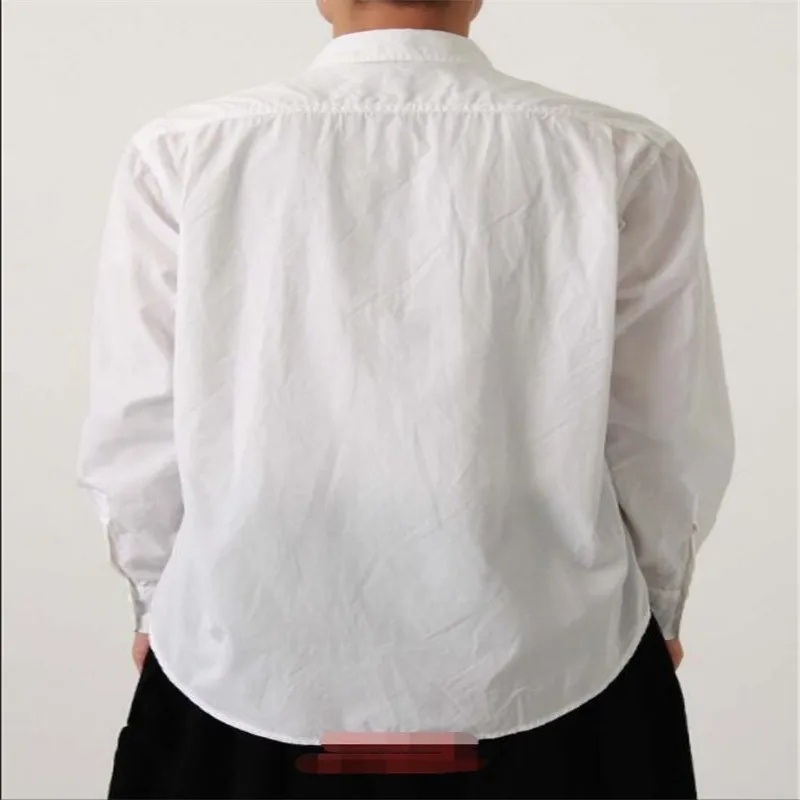 Plus-size men's shirts !New trend men's loose personality shirt long sleeve versatile shirt four seasons fashion jacket top