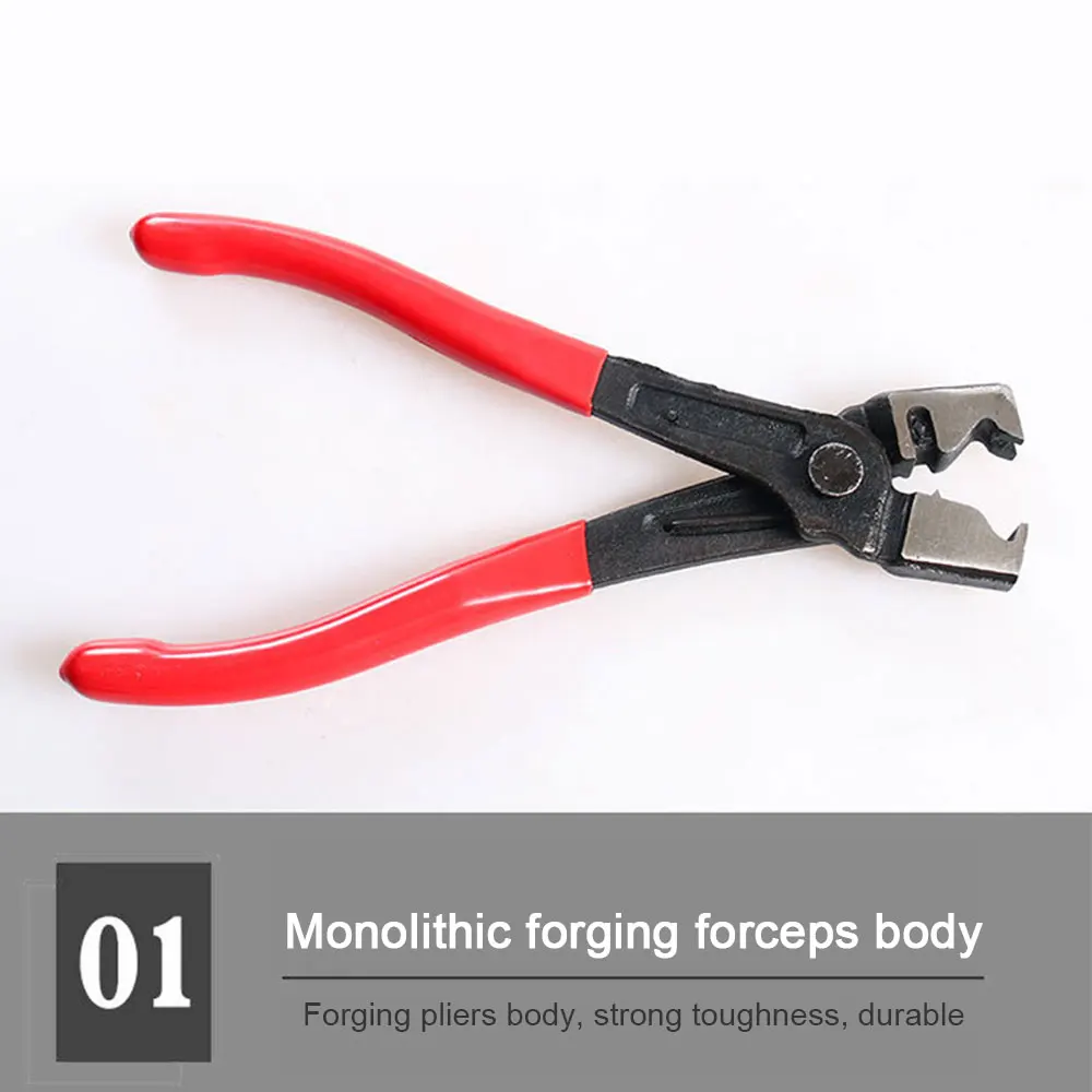 

Automobile Water Pipe Clamp Professional Auto Car Water Oil Pipe Hose Flat Band Ring Clamp Plier Car Accessories Repair Tool