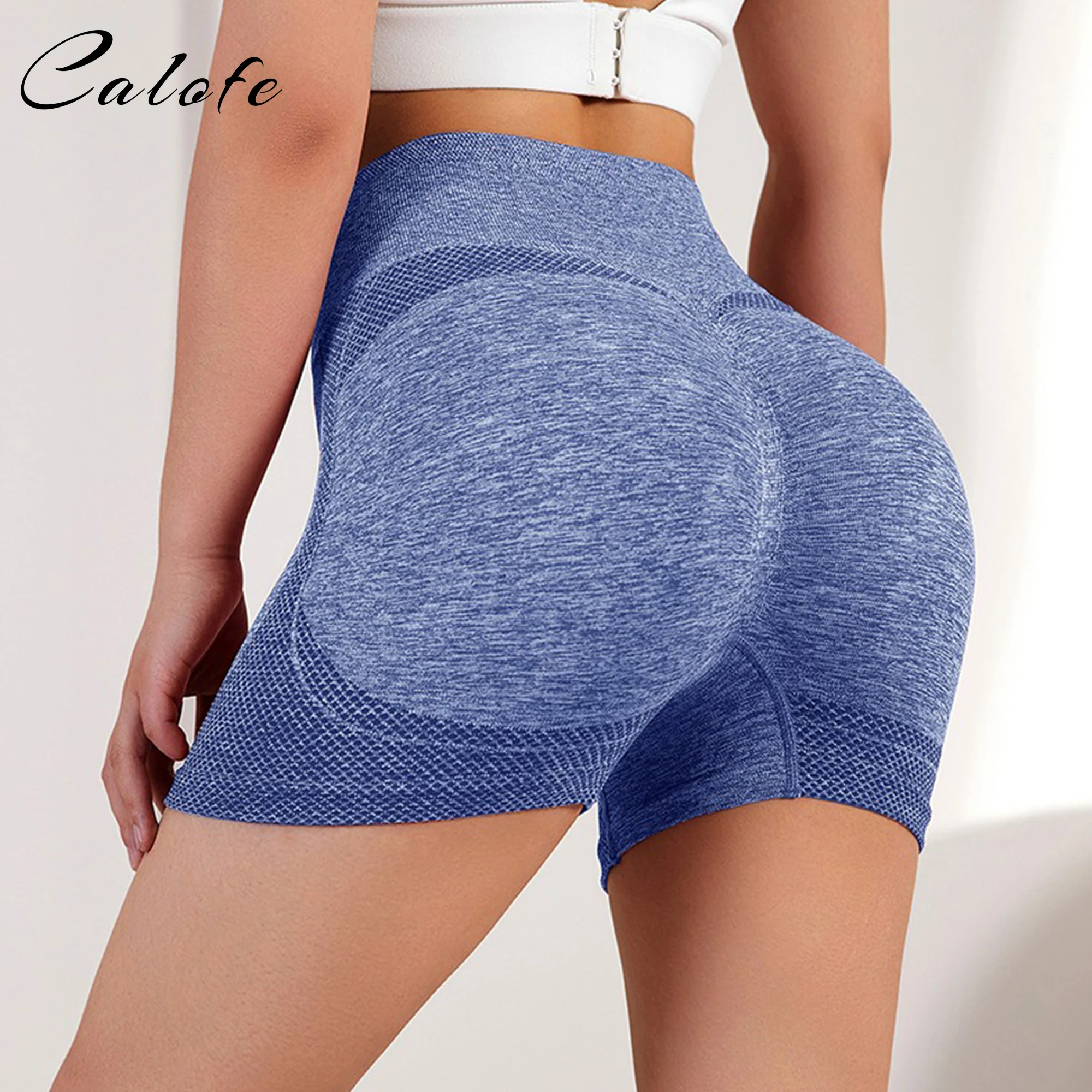 

Women Yoga Shorts High Waist Workout Shorts Fitness Yoga Lift Butt Fitness Women Push Up Yoga Gym Running Short Pants Sportswear