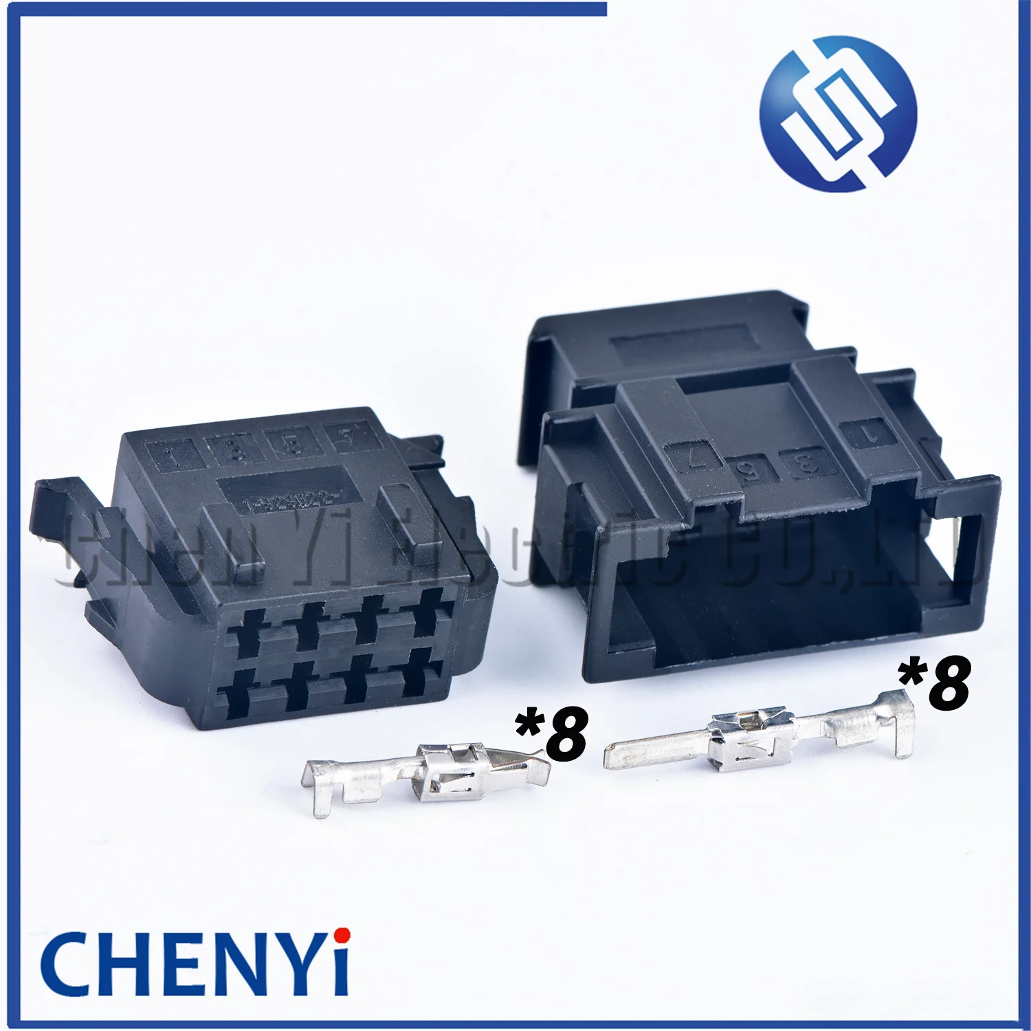 

1 set 8 Pin 3.5mm female191972734 191972724 Auto Electrical Socket Car Connectors 191 972 734 191 972 724 For VW