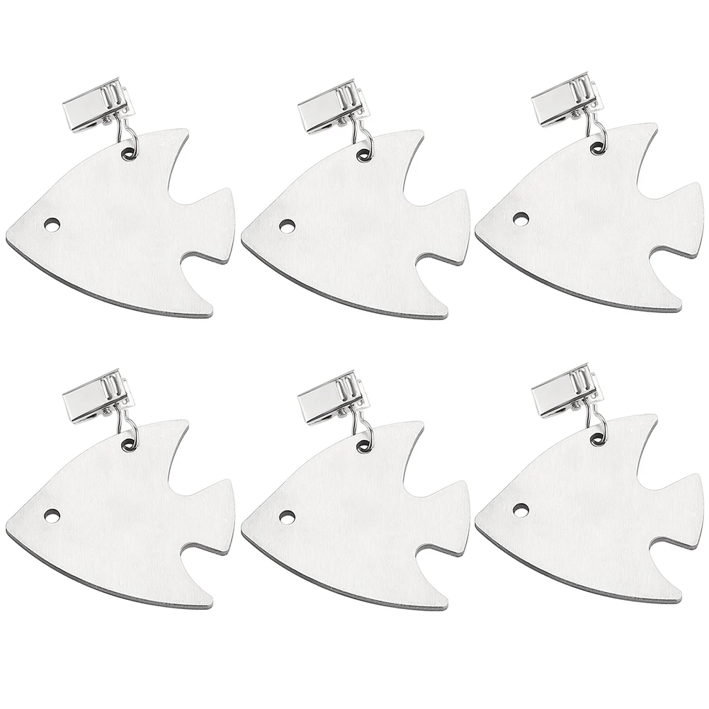 Скатерть повышенной прочности из нержавеющей стали с зажимами комплект 6