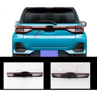 for toyota raize 2020 2021 2022 led trunk lid trim replace center piece rear fog lamps brake taillight sequential flash