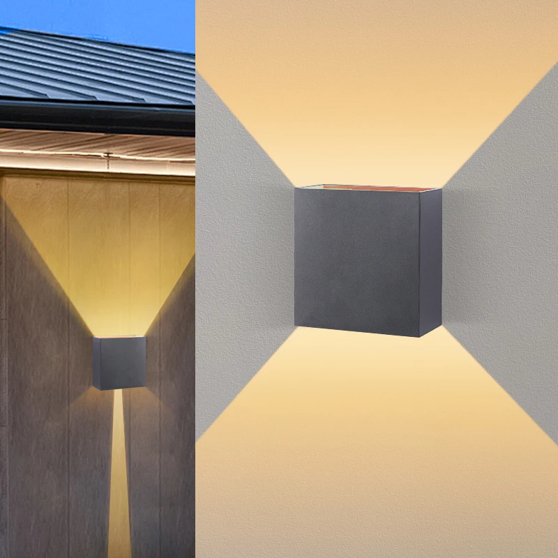 Настенная лампа светодиодный наружное водонепроницаемое бра для балкона