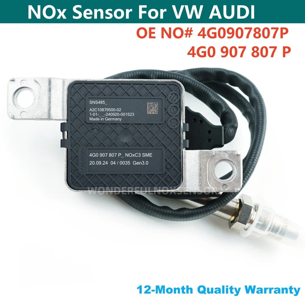 4G 0907807 P оригинальный новый датчик оксида азота Nox подходит для Vw Audi A6 A7 Quattro 3.0 Tdi