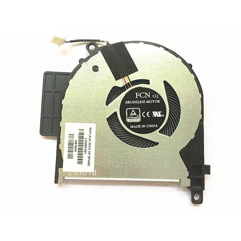 

New CPU Cooler Fan For HP ENVY X360 15-CN 15-CP L23569-001 L20107-001 TPN-W134 TPN-W135 laptop Cooling Pad