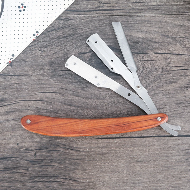 Бритва GOLD доллар бритва-прямая бритва из углеродистой стали натуральная