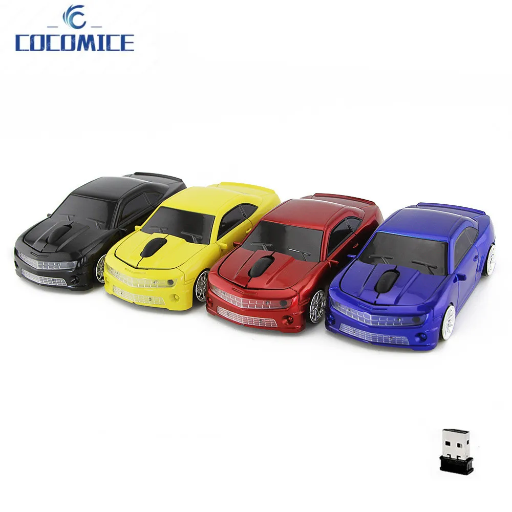 

Мышь игровая Беспроводная в форме гоночного автомобиля, 1600DPI, USB