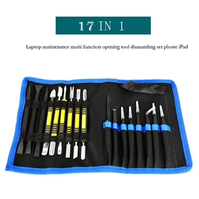 

17 Pcs/set Multi Opening Disassembly Tools Kit Electronics Smartphones Repair Tools Set for Pad Computer Laptop Drop Shipping