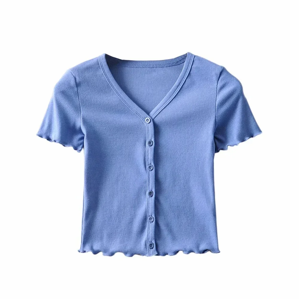 Уличная одежда Pure Desire Эстетическая укороченная футболка с высокой талией