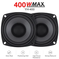 1 x 5 inch 400w 2 way car hifi coaxial speaker vehicle door auto audio music stereo full range frequency speakers