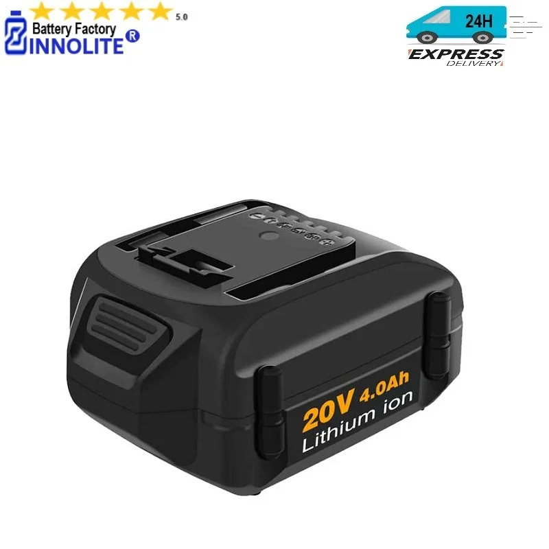WA3520 4.0Ah 20V Replacement Battery for Worx Lithium WA3520 WA3525 WG151s WG155s WG251s WG255s WG540s WG545s WG890 WG891