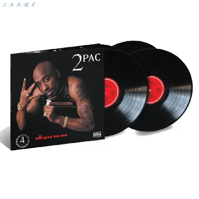 Фото 2Pac All Eyez On Me: Виниловая пластинка (4LP) для любителей музыки и коллекционеров №1