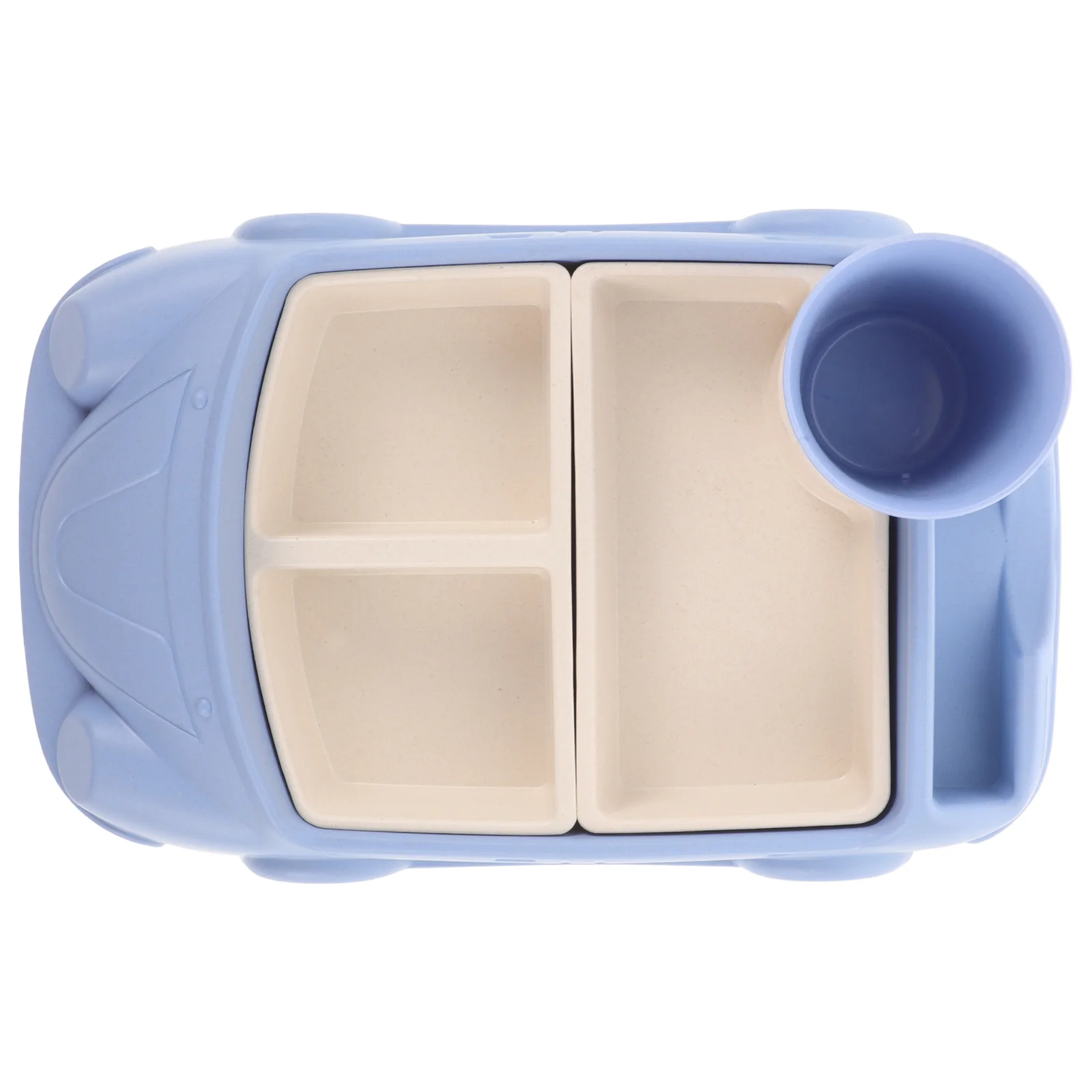 Поднос обеденное блюдо присоска в форме автомобиля еда с чашкой для воды детская