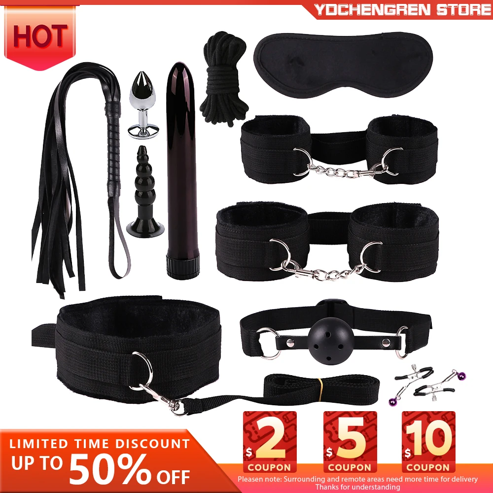 Sex Toys For Women Exotic Accessories Vibrator female bondage equipment Handcuffs vibrator for women sexy toys adults 18 |