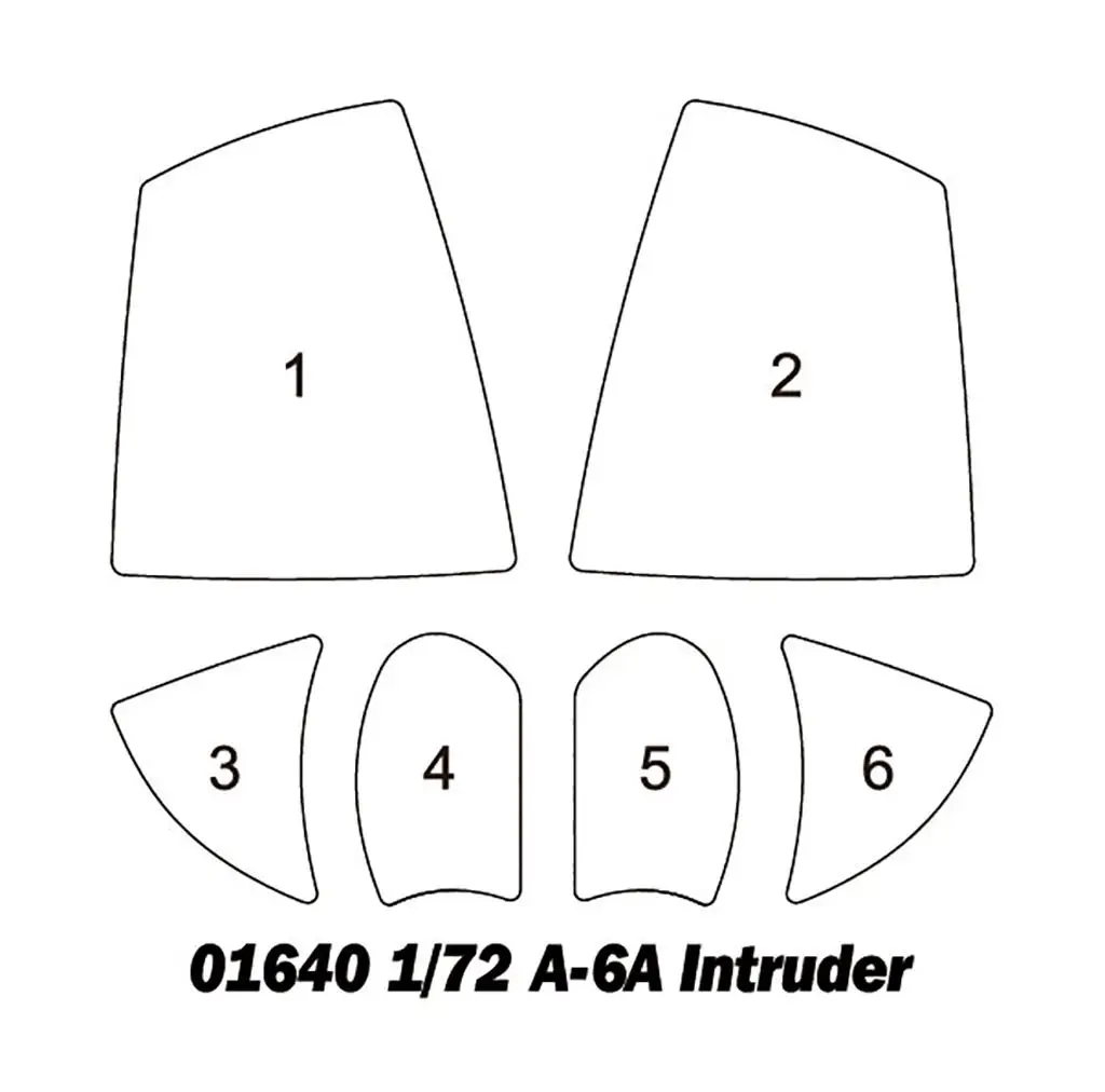 Trumpeter 01641 1:72 A-6E Intruder пластиковая модель самолета