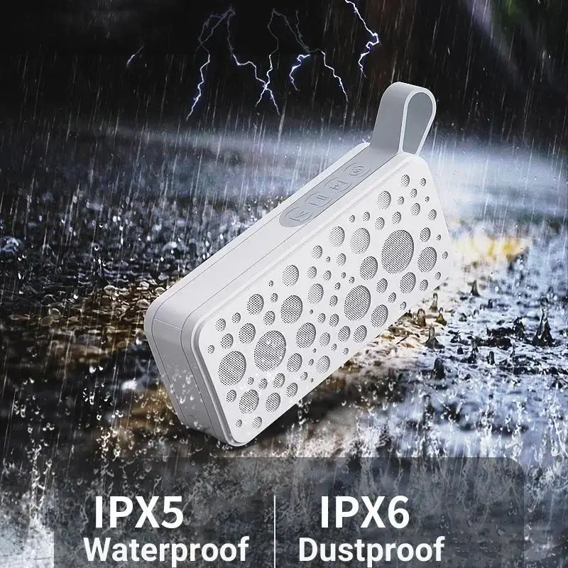 Открытый водонепроницаемый портативный Caixa De Som Bluetooth-динамик Звуковая коробка TWS