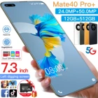 Смартфон, экран 7,3 дюйма, с большой памятью 12 Гб + 512 ГБ, для Huawei Mate 40 Pro +, Samsung
