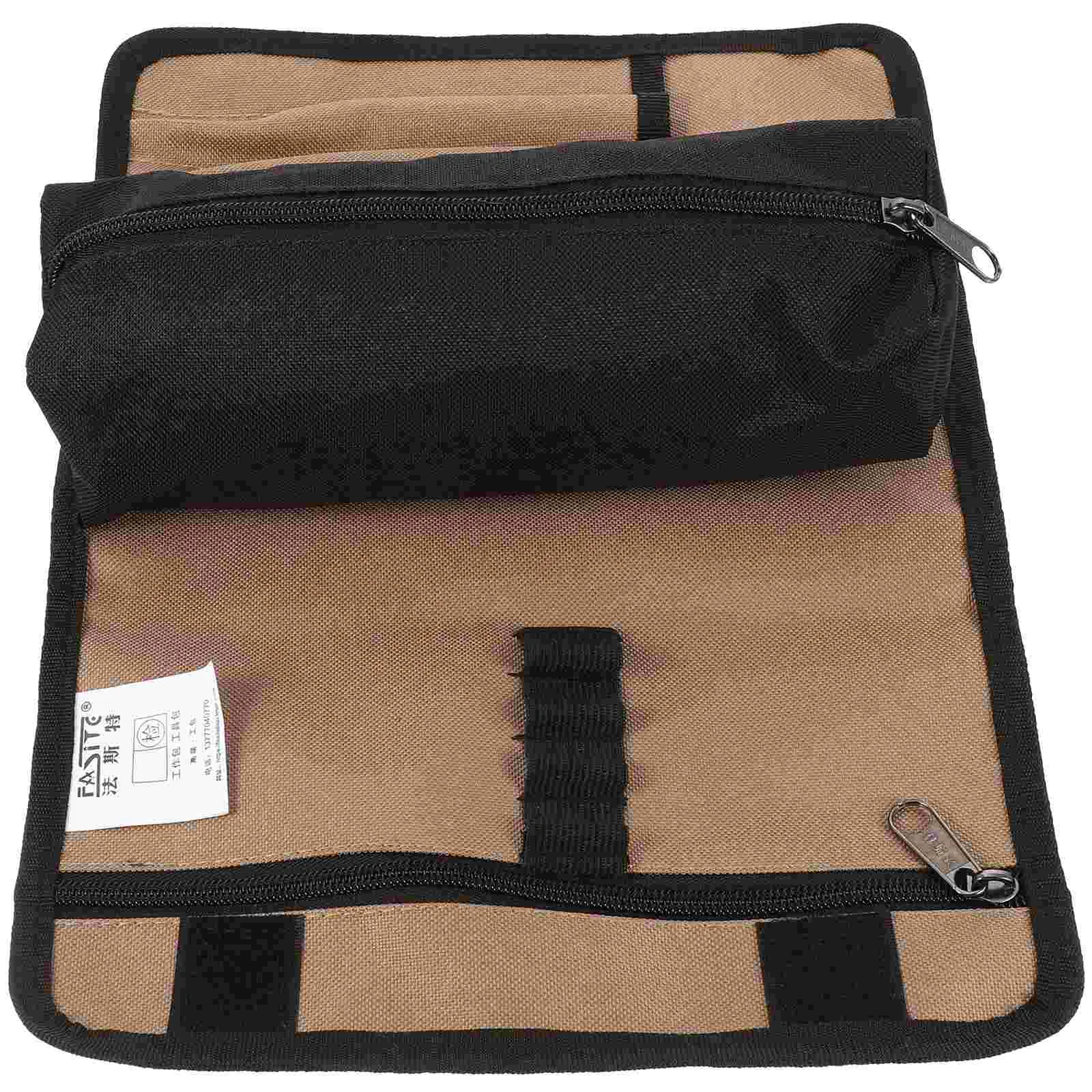 

Tool Roll Foldable Small Tool Roll Utility Tool Bag Nylon Pouch Organizer Bag
