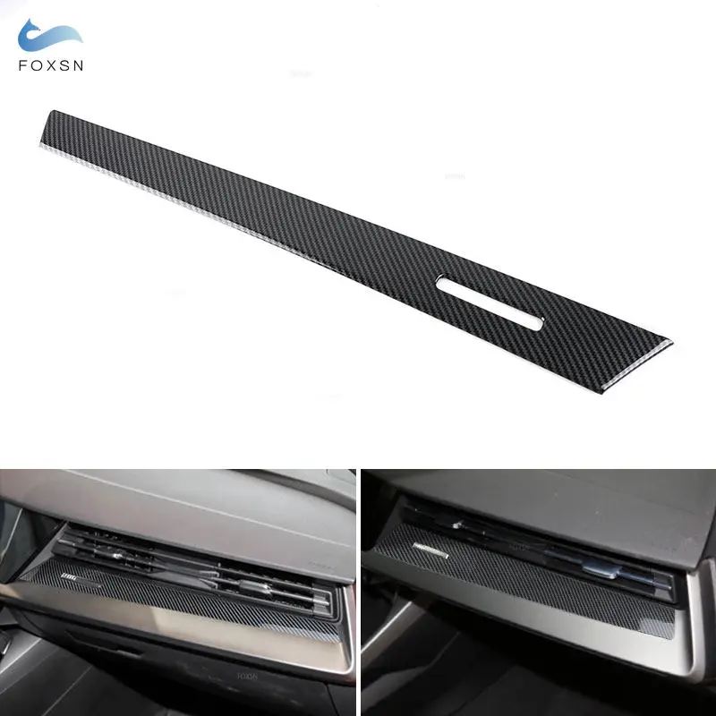 Для Audi A3 8Y 2015 - 2021 LHD Центральная панель управления приборной панелью Co-pilot полосы