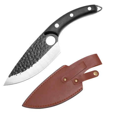 Ручной Кованый кухонный нож мясницкий нож для нарезки мяса нож шеф-повара, острые лезвия кухонный нож