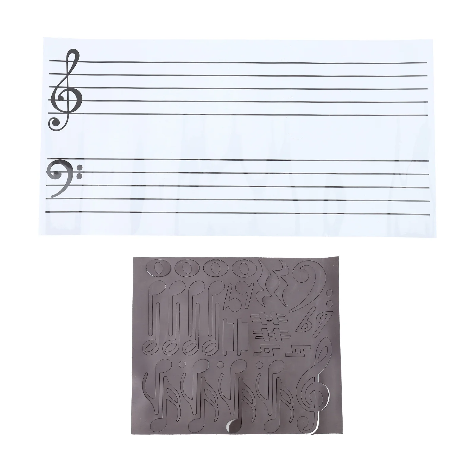

Staff Whiteboard Magnetic Note Stickers Piano Notation Tool Music Teaching Boards Fridge Refrigerator