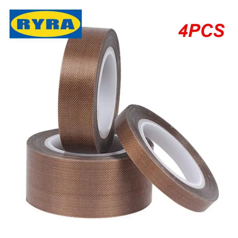 

Клейкая лента из ПТФЭ, 10 м, 4 шт., самоклеящаяся лента для домашнего ремонта, рулон 300 градусов, устойчивая к высоким температурам клейкая лента