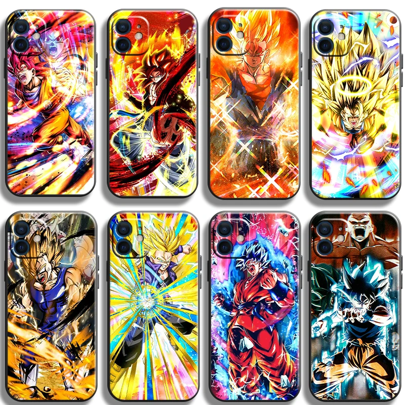 

Japan Anime Dragon Ball Funda Phone Case For iPhone 11 13 12 Pro Max 12 13 Mini X XR XS MAX SE 2020 7 8 6s Plus Celular Unisex