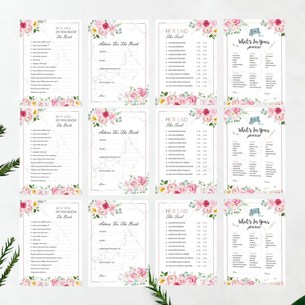 

Game Weddingparty Bridal Showergames Favors Single Accessory Decorations Hen Night Anniversary