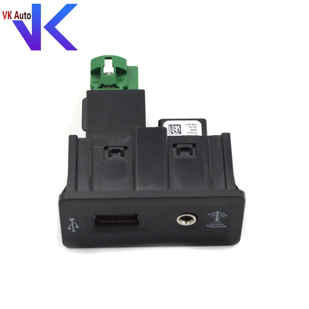 5Q0 035 726 E для VW Golf 7 MK7 VII CarPlay Media USB AUX переключатель MIB2 MDI AMI адаптер штепсельная вилка