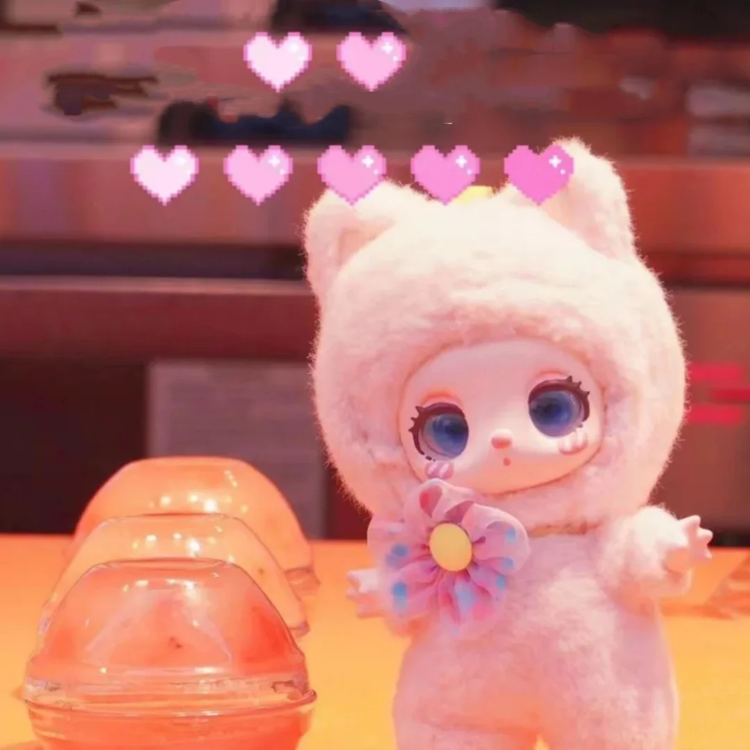 Remastered Lila Luky Cat плюшевая слепая коробка макарон маленький кролик модный детский