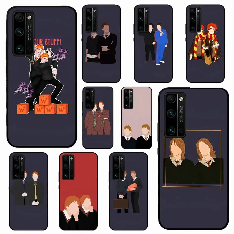 

Draco Malfoy Weasley Twins Phone Case for Huawei Honor 10 i 8X C 5A 20 9 10 30 lite pro Voew 10 20 V30