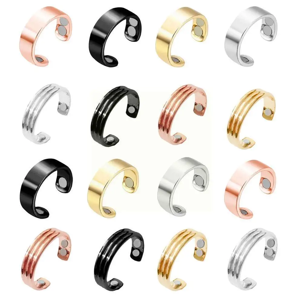 

Magnetic Blood Sugar Control Ring Weight Loss Jewelry Sugar Meter Blood Adjustable Healthy Aid Creativity J1Q5