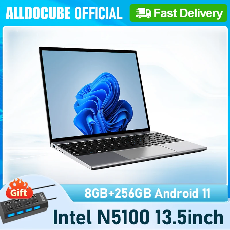 Alldocube GT Book13PRO 13.5inch 3K Screen Win 11 Intel 11th Gen N5100 Dual-band WIFI 12000mAH Battery 3:2aspect Ratio laptop PC