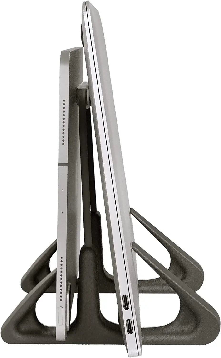 

2023 LiteStand Vertical - Suporte de mesa vertical para notebook e tablet - Ice Silver