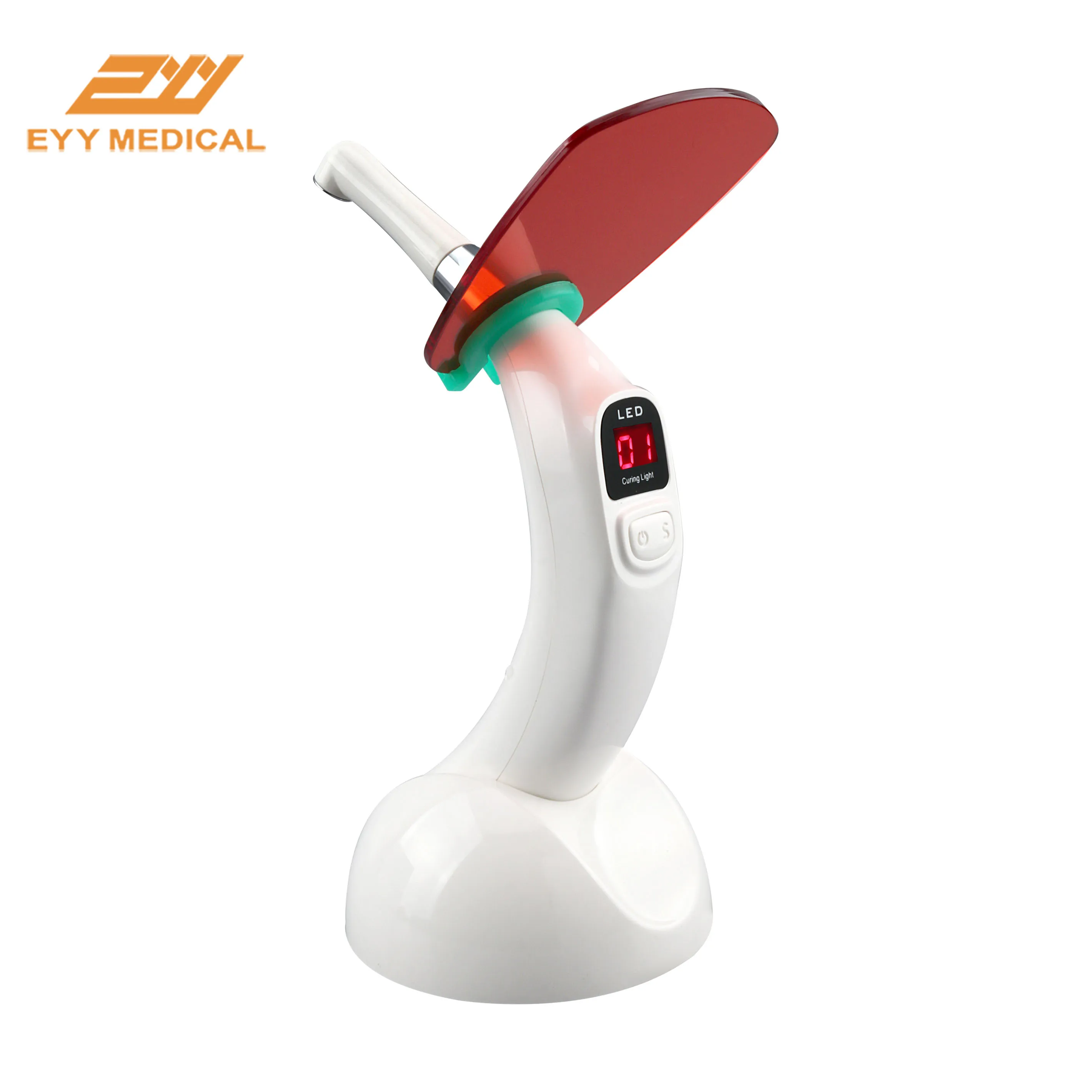 

Dental Dentistry Blue Led Lamp Output Wireless Curing Light Dental Photopolymerizer Dental Equipment Intensity 1 Second Curing